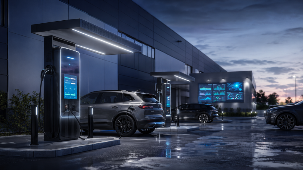 Infrastructure de recharge EV premium